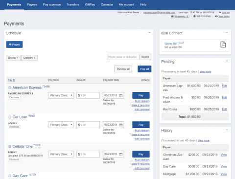 lsb bill pay mockup
